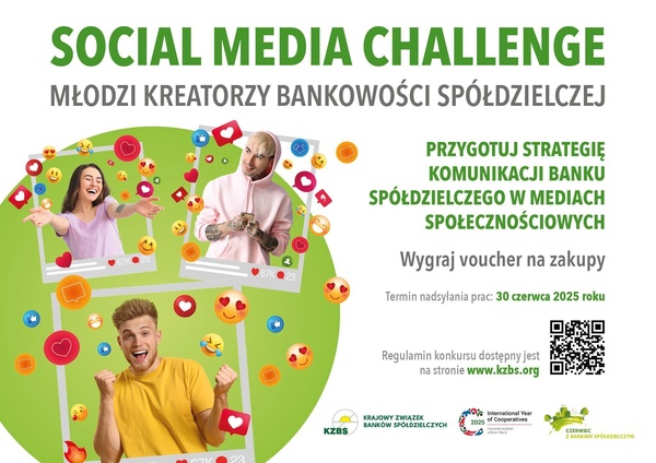 Konkurs „Młodzi Kreatorzy Bankowości Spółdzielczej – Social Media Challenge”